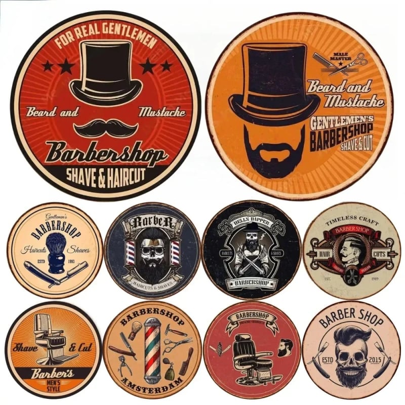 Κύκλικη τοιχογραφία από κράμα αλουμινίου με εκτύπωση νεκρής φύσης, προσαρμόσιμη, χωρίς πλαίσιο.