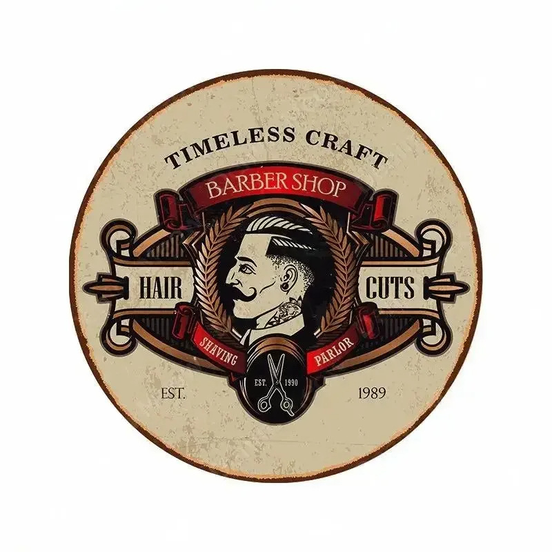 Κύκλικη τοιχογραφία από κράμα αλουμινίου με εκτύπωση νεκρής φύσης, προσαρμόσιμη, χωρίς πλαίσιο.