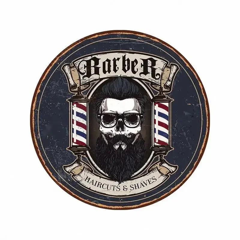 Κύκλικη τοιχογραφία από κράμα αλουμινίου με εκτύπωση νεκρής φύσης, προσαρμόσιμη, χωρίς πλαίσιο.