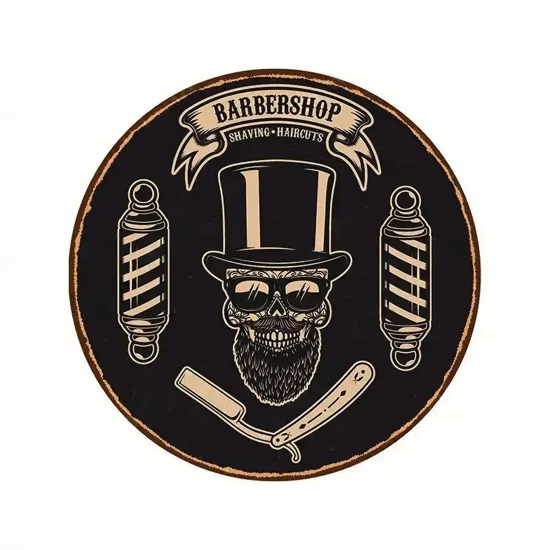 Κύκλικη τοιχογραφία από κράμα αλουμινίου με εκτύπωση νεκρής φύσης, προσαρμόσιμη, χωρίς πλαίσιο.