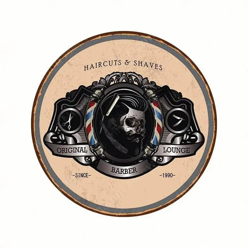 Κύκλικη τοιχογραφία από κράμα αλουμινίου με εκτύπωση νεκρής φύσης, προσαρμόσιμη, χωρίς πλαίσιο.