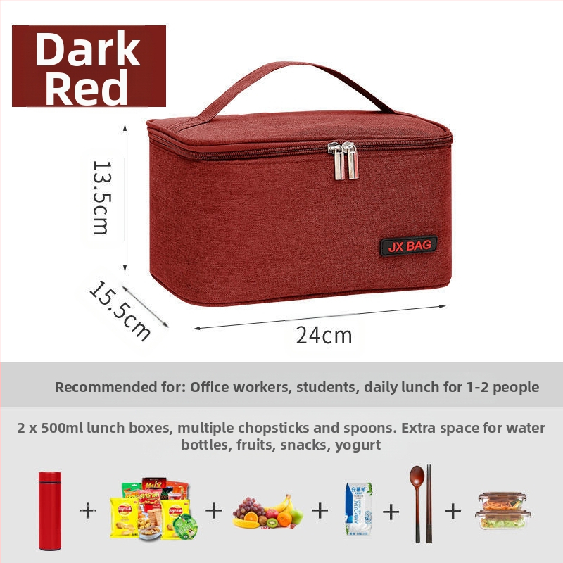 Izoliuota pietų dėžutė su aliuminio folija, Nordic stiliaus