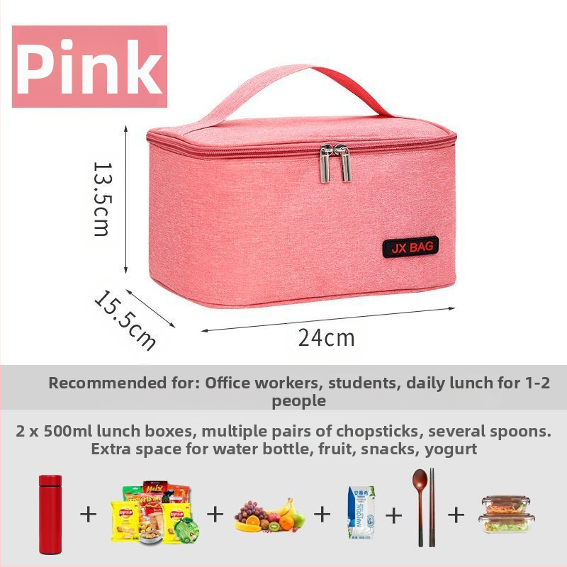 Izoliuota pietų dėžutė su aliuminio folija, Nordic stiliaus