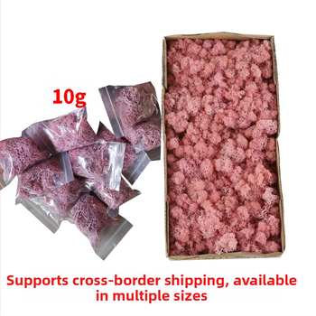 Dirbtinis samanas – rankų darbo, biomimetiška gamyba, sieninė dekoracija kraštovaizdžiui, kartoninė pakuotė