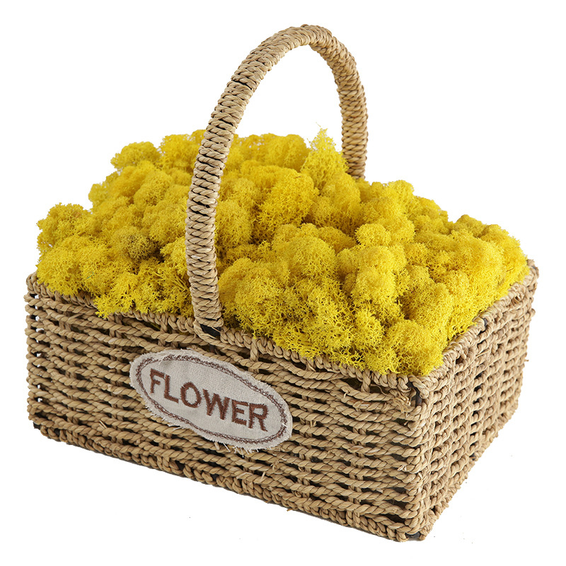 Dirbtinis samanas – rankų darbo, biomimetiška gamyba, sieninė dekoracija kraštovaizdžiui, kartoninė pakuotė