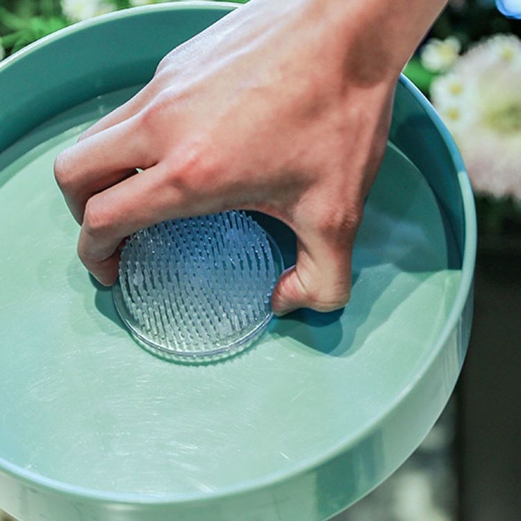 Jianshan πλαστική βάση για ανθοστολισμό με 3 βεντούζες