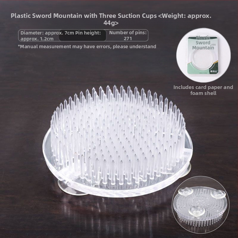 Jianshan πλαστική βάση για ανθοστολισμό με 3 βεντούζες