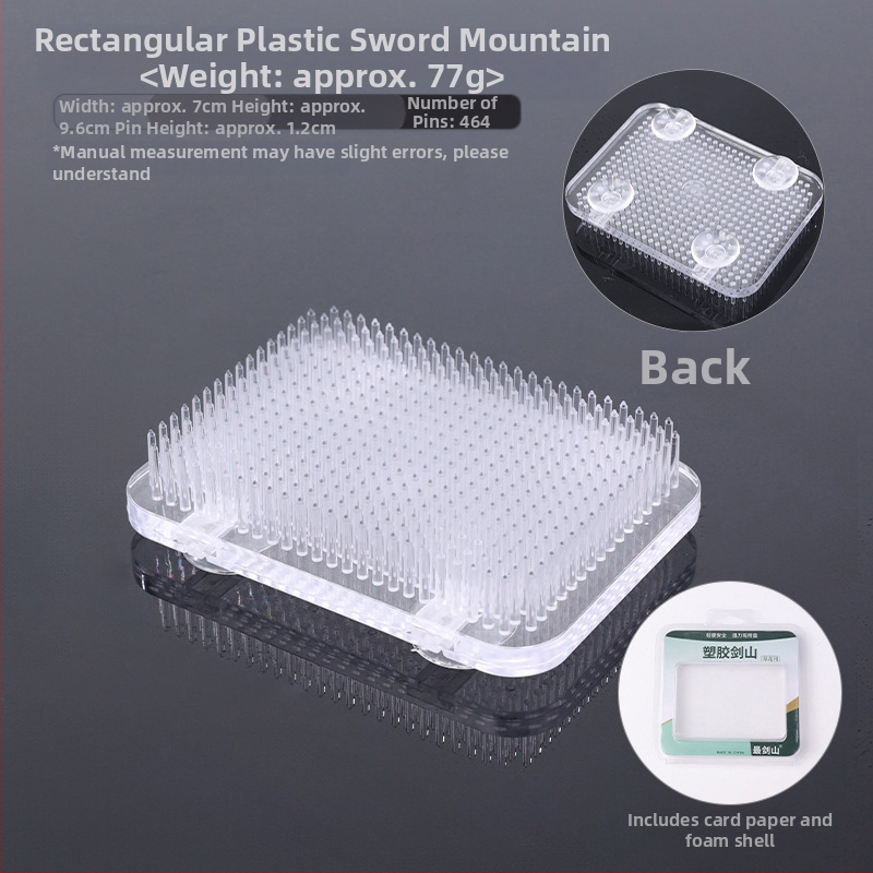 Jianshan πλαστική βάση για ανθοστολισμό με 3 βεντούζες