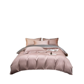 Четиризвен комплект спално бельо, дълговлакнест памук, твил тъкан, реактивен печат и боядисване, 100 нишки памук