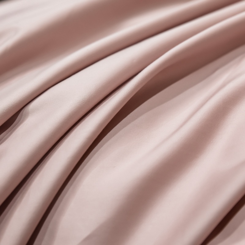 Set pat din patru piese, bumbac cu fibre lungi, țesătură twill, imprimare reactivă și vopsire, 100 fire