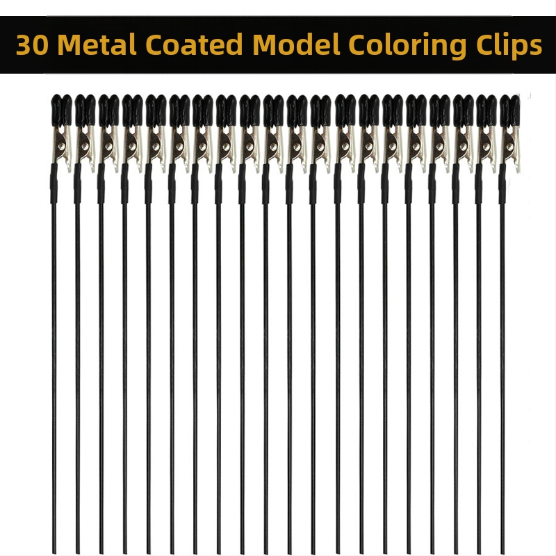 Κλιπ βάσης Gundam μοντέλου με κροκοδειλική σφιγκτήρα, κλιπ ξήρανσης και εργαλείο ψεκασμού για χειροκίνητη βαφή