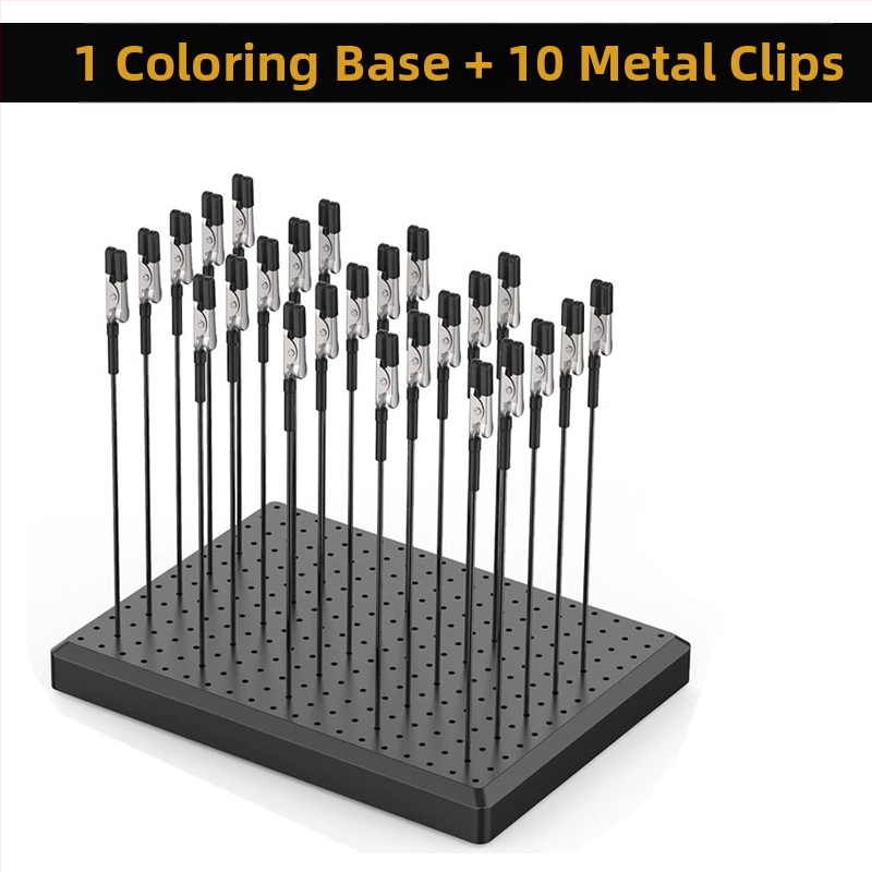 Κλιπ βάσης Gundam μοντέλου με κροκοδειλική σφιγκτήρα, κλιπ ξήρανσης και εργαλείο ψεκασμού για χειροκίνητη βαφή