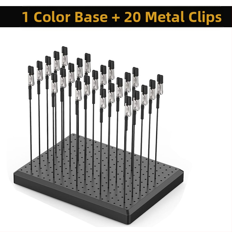 Κλιπ βάσης Gundam μοντέλου με κροκοδειλική σφιγκτήρα, κλιπ ξήρανσης και εργαλείο ψεκασμού για χειροκίνητη βαφή