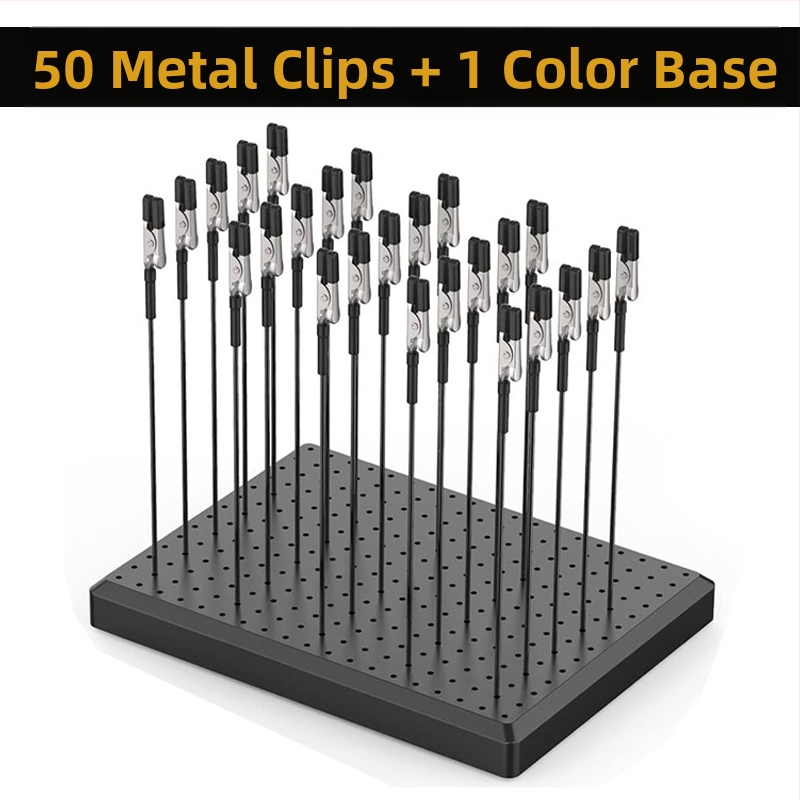 Κλιπ βάσης Gundam μοντέλου με κροκοδειλική σφιγκτήρα, κλιπ ξήρανσης και εργαλείο ψεκασμού για χειροκίνητη βαφή