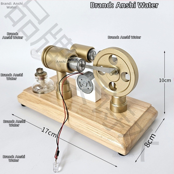 Ατμομηχανή κύκλου – μεταλλικό επιτραπέζιο μοντέλο επιστημονικού πειράματος για παιδιά 0–2 ετών, κατηγορία 3C: Άλλο; μη εισαγόμενο; μέθοδος επεξεργασίας: Άλλο
