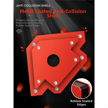 Fulida марков мощен магнитен заваръчен локатор – държач за прав ъгъл