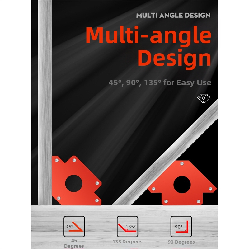 Fulida марков мощен магнитен заваръчен локатор – държач за прав ъгъл