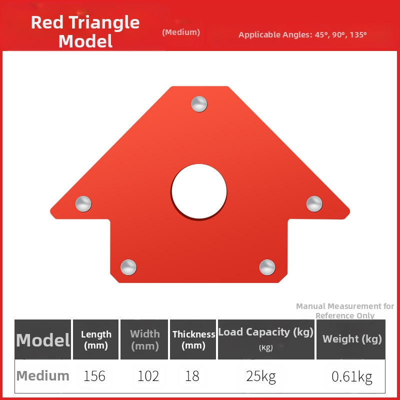 Fulida марков мощен магнитен заваръчен локатор – държач за прав ъгъл