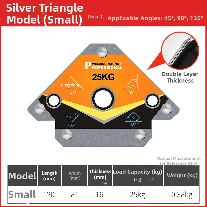 Fulida марков мощен магнитен заваръчен локатор – държач за прав ъгъл