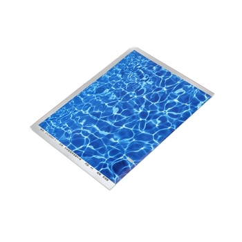 Материал за архитектурен модел DIY за външен миниатюрен пейзаж, хартиени стикери с воден узор и залепваща основа; марка Crab kingdom; готов за DIY; подходящ за възраст 15–35 години; без електричество