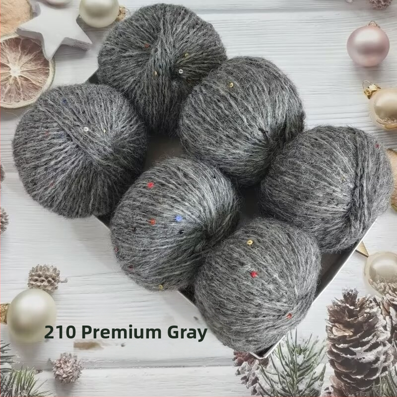 Νήμα παγιέτες από αλπάκα και mohair, worsted spun, μορφή: ρολά, προέλευση: Χεμπέι Μπαοντίν, κατάλληλο για πλέξιμο