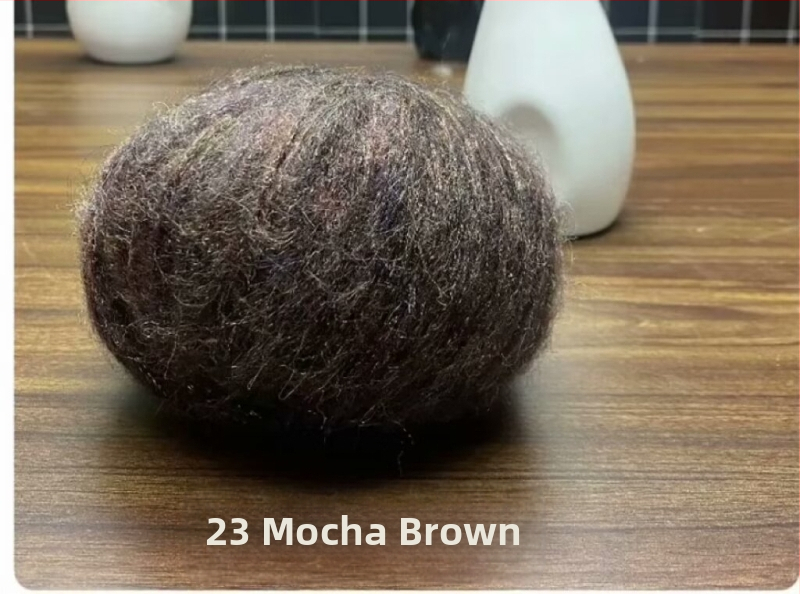 Μόχαϊρ νήμα – αεροστροφή, γραμμή Reunion, για χειροποίητο πλέξιμο, σπρέι μόχαϊρ, Blue Tears