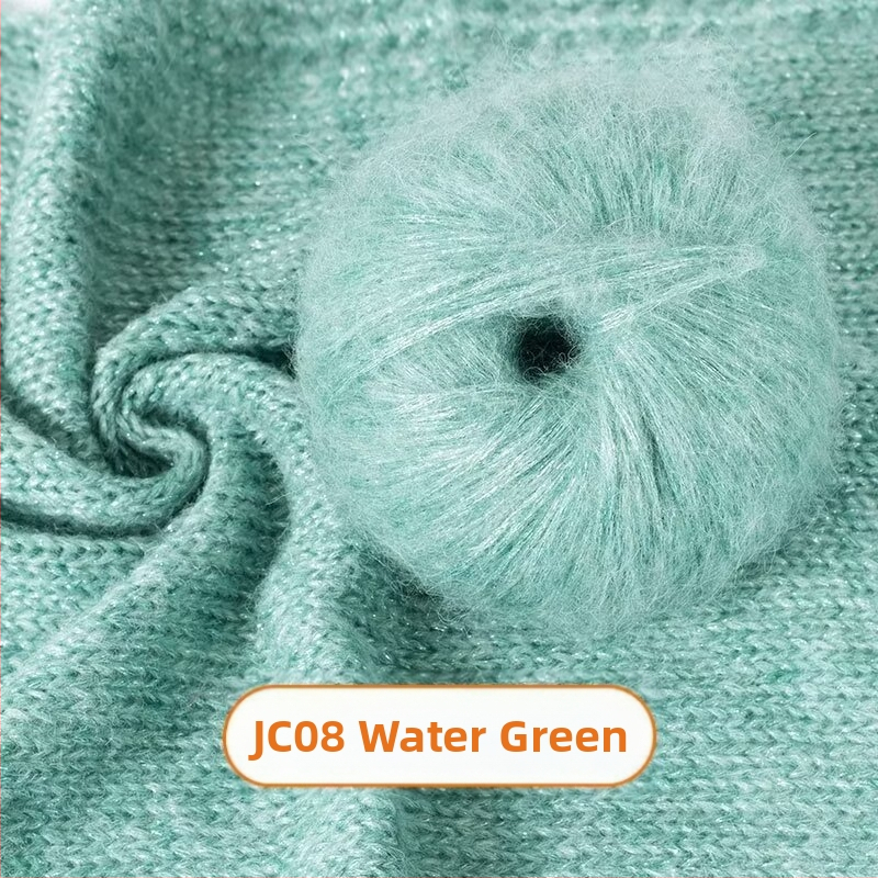 Μόχαϊρ νήμα – αεροστροφή, γραμμή Reunion, για χειροποίητο πλέξιμο, σπρέι μόχαϊρ, Blue Tears