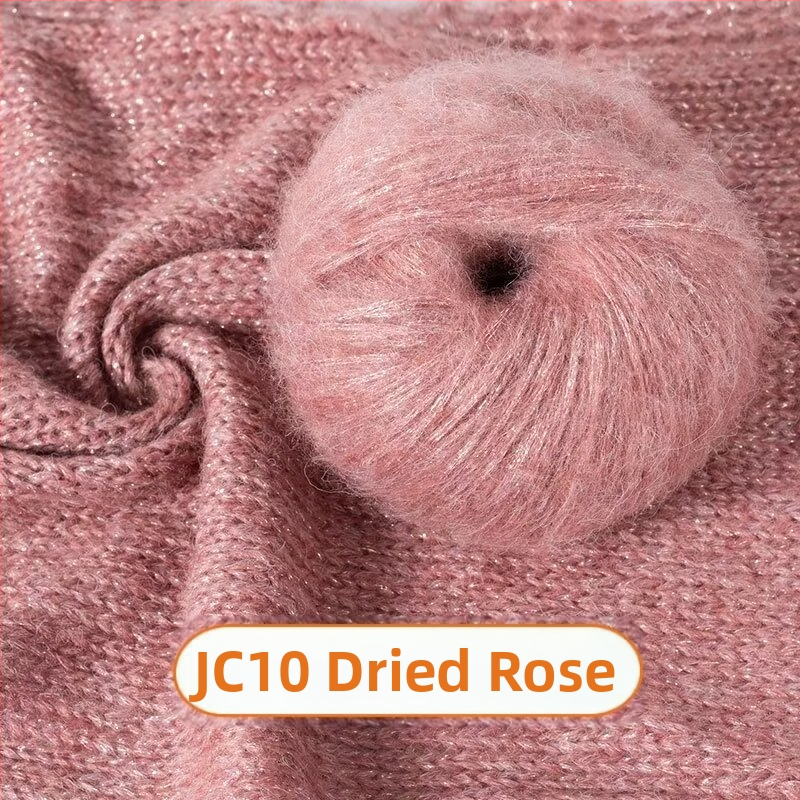 Μόχαϊρ νήμα – αεροστροφή, γραμμή Reunion, για χειροποίητο πλέξιμο, σπρέι μόχαϊρ, Blue Tears