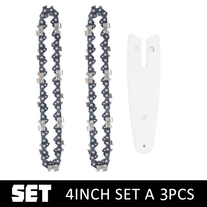 Комплект верига и шина за мини електрическа резачка – 16.8V презареждаема литиева технология, модел 1