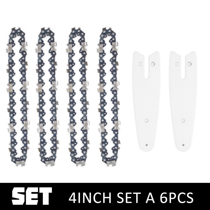 Комплект верига и шина за мини електрическа резачка – 16.8V презареждаема литиева технология, модел 1