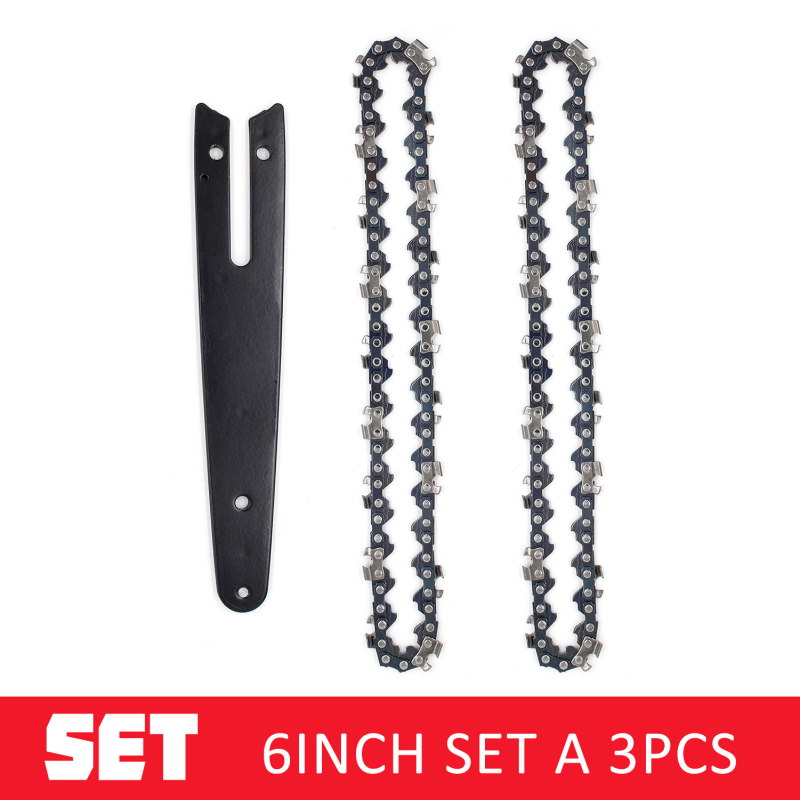 Комплект верига и шина за мини електрическа резачка – 16.8V презареждаема литиева технология, модел 1