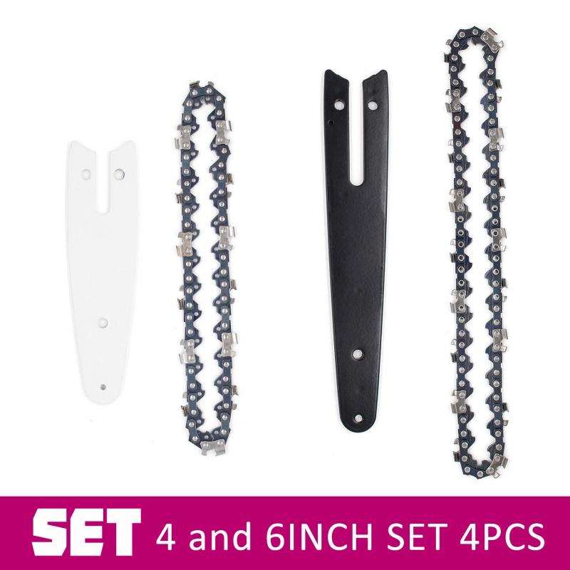 Комплект верига и шина за мини електрическа резачка – 16.8V презареждаема литиева технология, модел 1