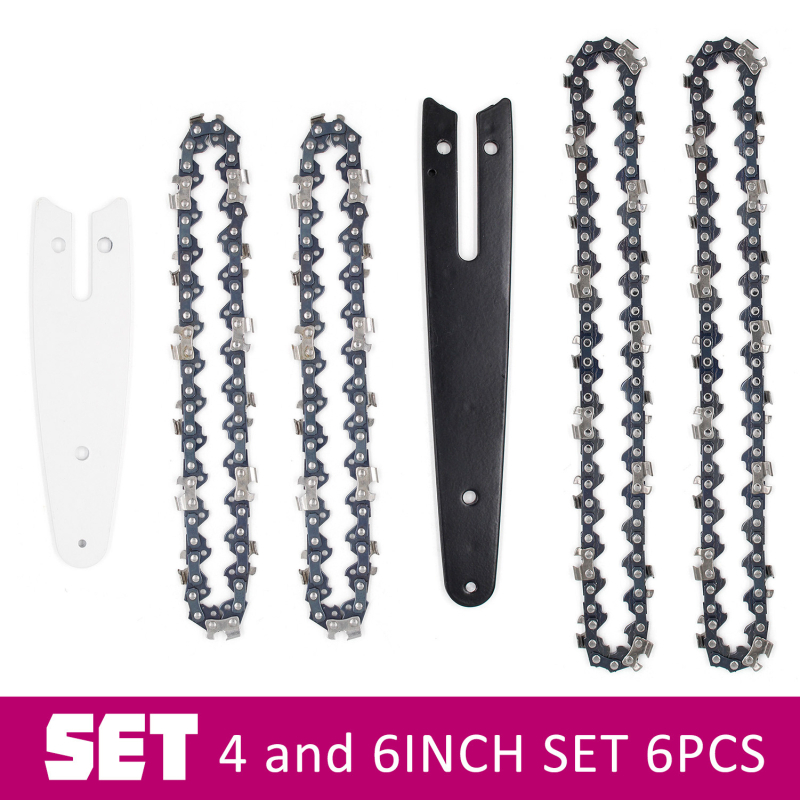 Комплект верига и шина за мини електрическа резачка – 16.8V презареждаема литиева технология, модел 1