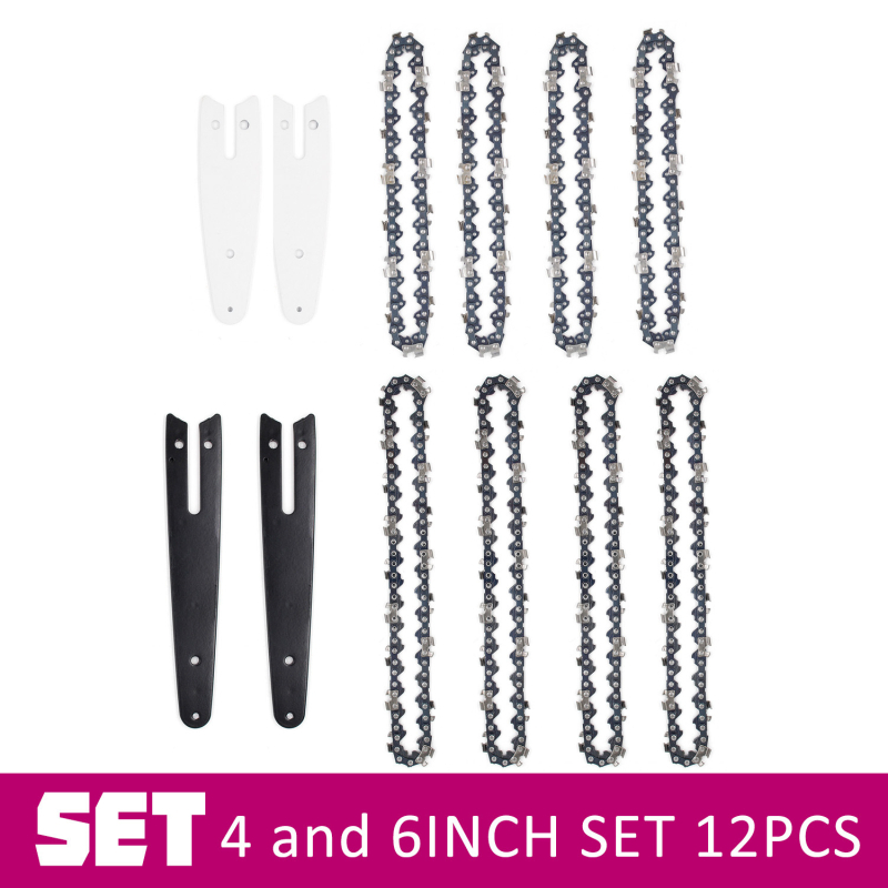 Комплект верига и шина за мини електрическа резачка – 16.8V презареждаема литиева технология, модел 1