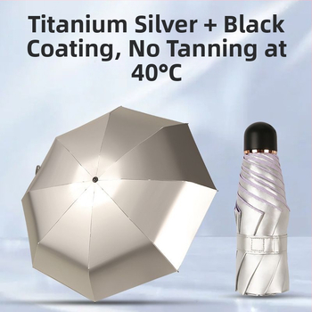 Langshiduo Мини фото чадър за осветление, портативен парасол за фотография, ръчно отваряне, материал TPE, за възрастни