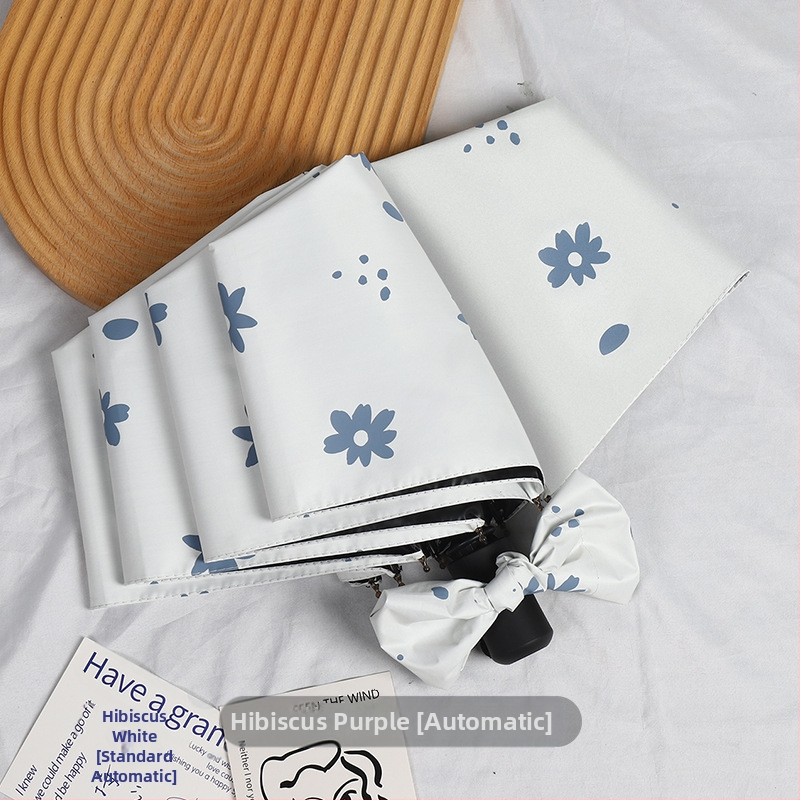 Сгъваем чадър с карикатурно мече дизайн, 8 стоманени ребра, плат 190T с винил покритие, автоматично отваряне, полуавтоматично затваряне, UV защита UPF > 30