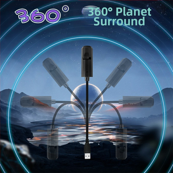 USB лунна прожекционна лампа, регулируема височина, вертикална стойка за монтаж, 5V източник на светлина – нощна лампа за спалня