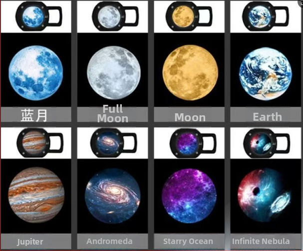 USB Λυχνία Προβολής Σελήνης, ρυθμιζόμενο ύψος, κατακόρυφος στύλος στήριξης, 5V πηγή φωτός, νυχτερινό φως υπνοδωματίου