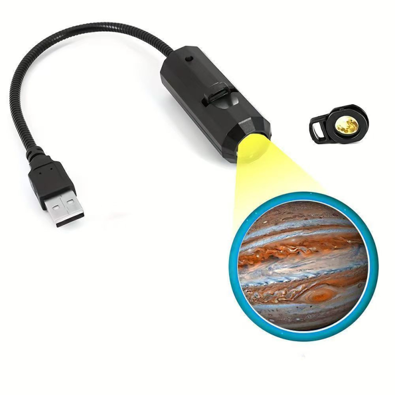 USB Λυχνία Προβολής Σελήνης, ρυθμιζόμενο ύψος, κατακόρυφος στύλος στήριξης, 5V πηγή φωτός, νυχτερινό φως υπνοδωματίου