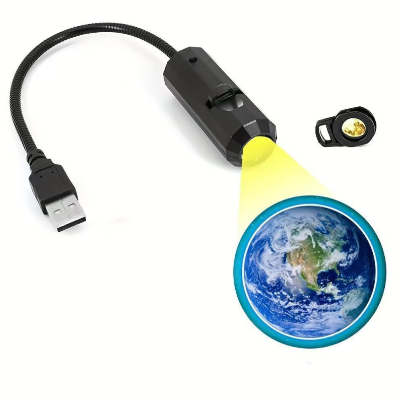 USB Λυχνία Προβολής Σελήνης, ρυθμιζόμενο ύψος, κατακόρυφος στύλος στήριξης, 5V πηγή φωτός, νυχτερινό φως υπνοδωματίου