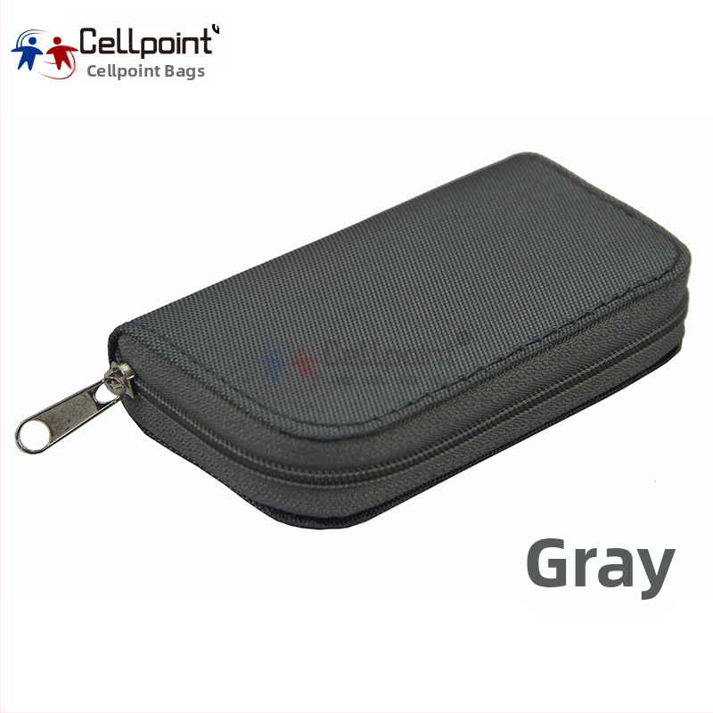 Manyfunkcinis atminties kortelių organizatorius su 22 skyriais – PVC, Cellpoint serija, 22 skyriai, plėtra ir saugojimas