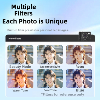 CCD ψηφιακή κάμερα – μαθητής αρχικού επιπέδου, φορητή κάμερα για ταξίδια, πλήρως αυτόματη, 50 MP, 16x οπτικό ζουμ, 16 GB εσωτερική μνήμη, USB 2.0