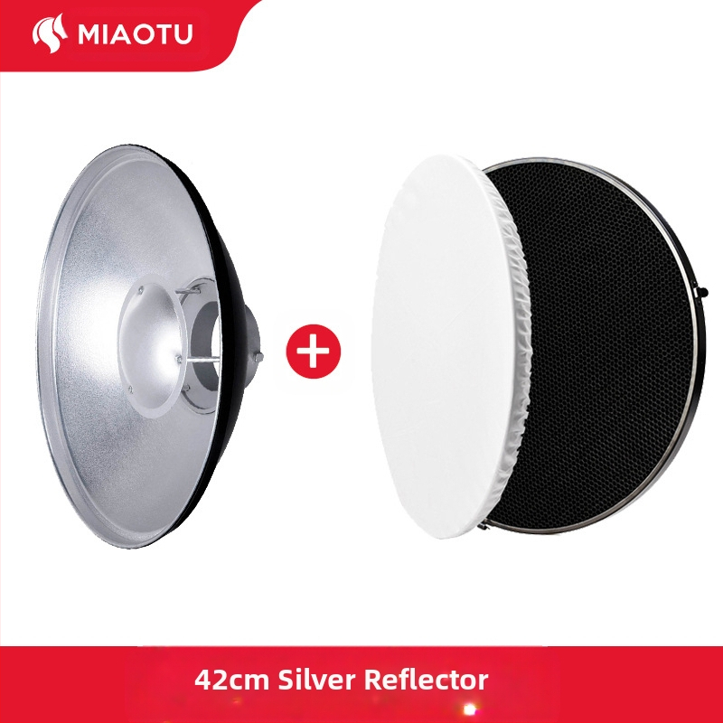 Cap radar fotografic cu grilă honeycomb pentru lumină difuză, construcție metalică, potrivit pentru portret și natură statică, încărcare maximă 2-5 kg, greutate 1 kg