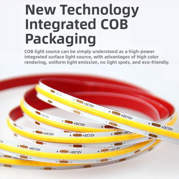 Ταινία COB LED 24V, 8 W/m, 240 LED, CRI 90, ρυθμιζόμενη φωτεινότητα