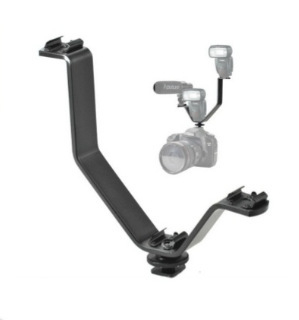 Cario S kronšteins – plastmasas rokas balsts zibens, mikrofona un softbox gaismai; maksimālā slodze 2 kg; svars 0,5 kg