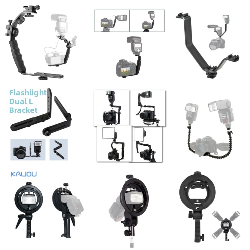 Cario S kronšteins – plastmasas rokas balsts zibens, mikrofona un softbox gaismai; maksimālā slodze 2 kg; svars 0,5 kg