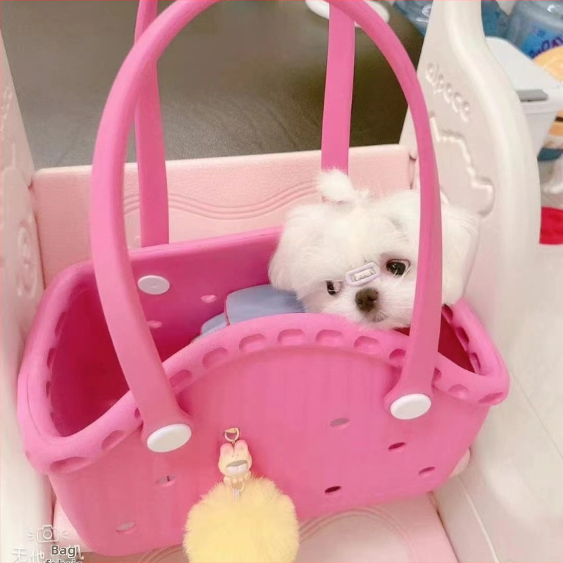 Чанта за домашни любимци през рамо – водоустойчива EVA, многофункционална, животински принт, вътрешна EVA подплата