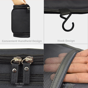 Νεσεσέρ καλλυντικών Kiss the rain Pillow Wash Bag, κύβοσχήματος, Oxford ύφασμα, πολυχρηστικό για ταξίδι