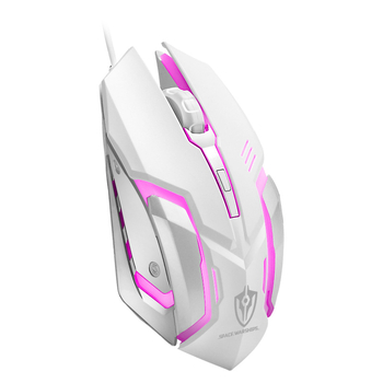 Оптичен мишка X7, USB, жичен, 1600dpi, метална конструкция, 3/4/6 бутона