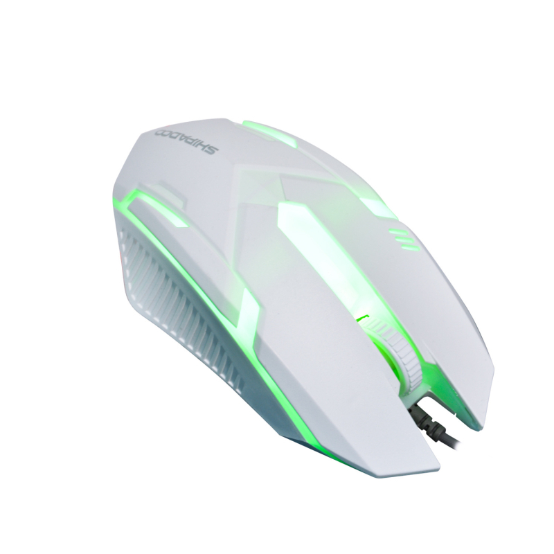 Оптичен мишка X7, USB, жичен, 1600dpi, метална конструкция, 3/4/6 бутона